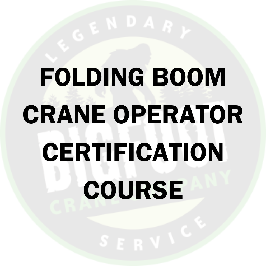 Folding Boom Crane Operator Certification Course Bigfoot Crane Academy Folding Boom Crane Operator Certification Course Bigfoot Crane Academy